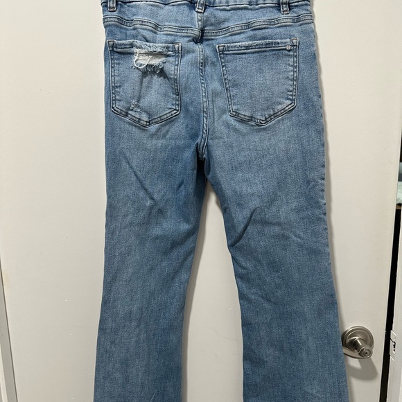 MICA HIGH RISE CROPPED FLARE JEANS SIZE 29 - Picture 2 of 5
